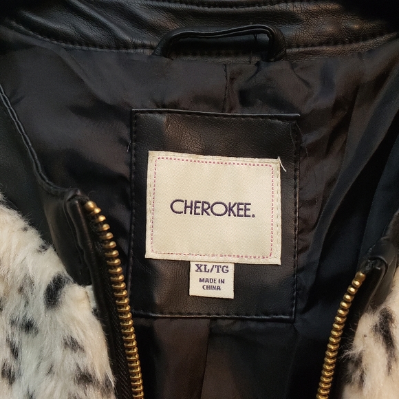 Cherokee faux leather jacket - Picture 3 of 4